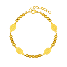 Pulseira Medalha da Virgem Maria