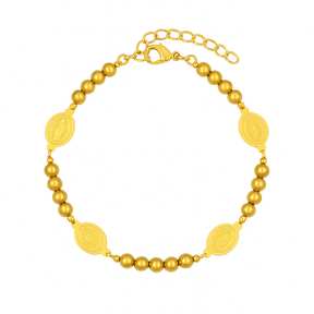 Pulseira Medalha da Virgem Maria