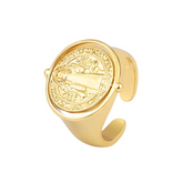 Anel Dourado São Bento
